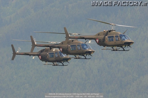 2009-06-26 Zeltweg Airpower 2265 Agusta Bell 206A Jet Ranger